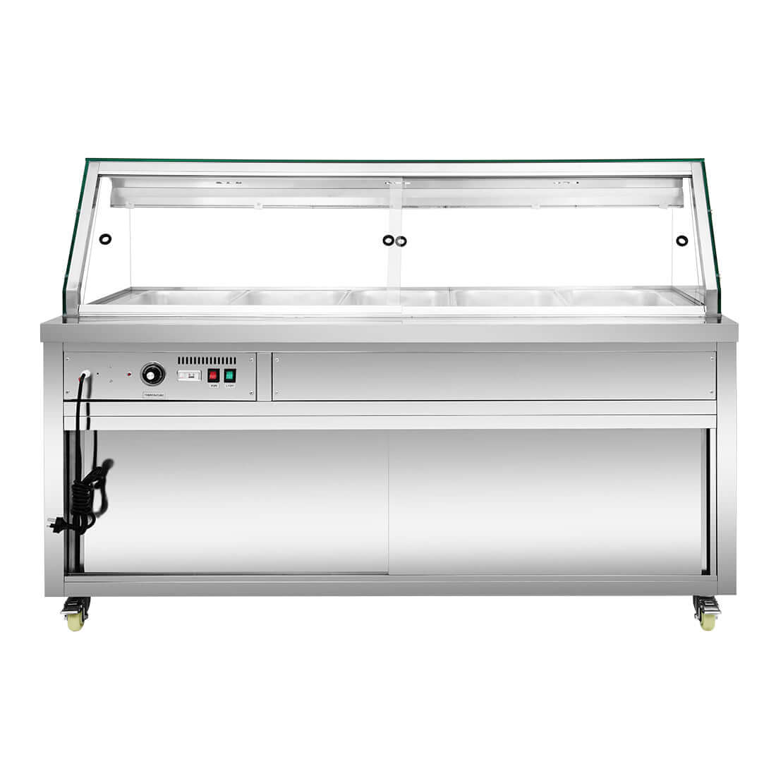 Thermaster Wet and Dry Bain Marie Display 5x1/1 GN Pans - PG180FE-XG