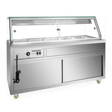 Thermaster Wet and Dry Bain Marie Display 5x1/1 GN Pans - PG180FE-XG
