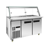 Thermaster Cold Salad & Noodle Bar 4x1/1 GN Pans PG150FA-XG