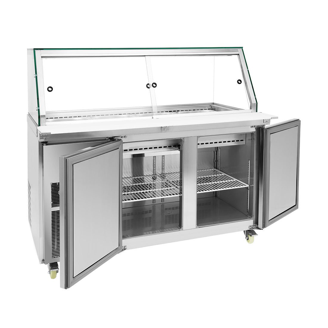 Thermaster Cold Salad & Noodle Bar 4x1/1 GN Pans PG150FA-XG
