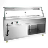 Thermaster Wet and Dry Bain Marie Display 5x1/1 GN Pans - PG180FE-XG