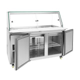 Thermaster Cold Salad & Noodle Bar 4x1/1 GN Pans PG150FA-XG