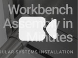 WBB7-1000/A Workbench with Splashback