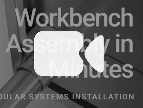 Modular System Stainless Steel Workbench - WB7-1200/A