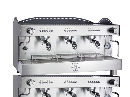 Bezzera 3L Black 3-Group Professional Espresso Machine BZB2016B3DE