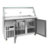 Thermaster Cold Salad & Noodle Bar 4x1/1 GN Pans PG150FA-XG