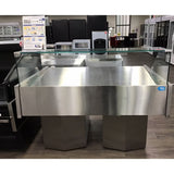 Ex-Showroom: Multiplexable Serve-over Refrigerated Fish Open Display 1540mm - FSG1500-VIC975
