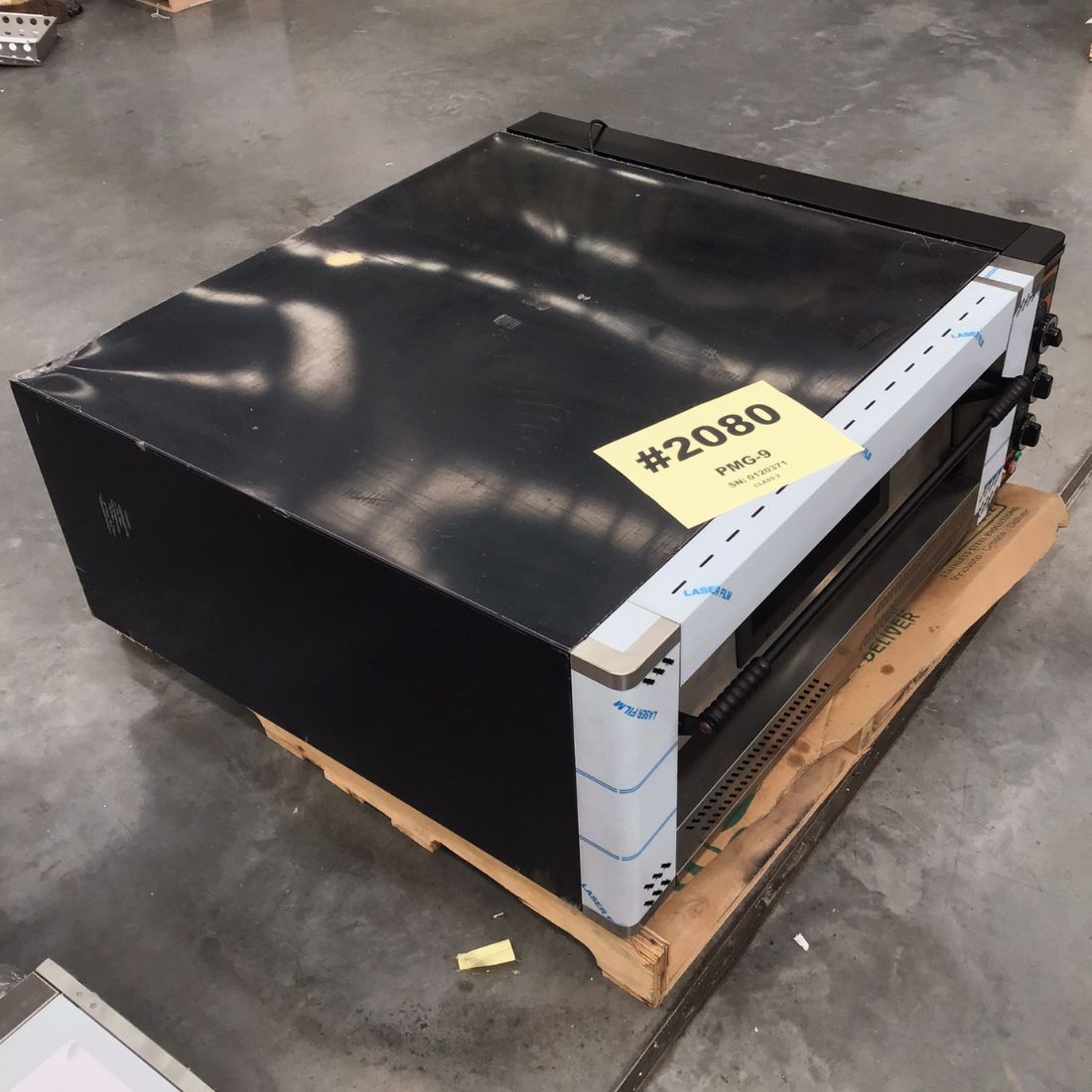 2NDs: Prisma Food SIngle Deck Gas Pizza&Bakery Ovens - PMG-9-NSW2080