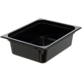 10221B03 Polycarbonate Food Pan 100mm Deep – Black