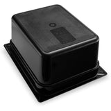 10222B03 Polycarbonate Food Pan 150mm Deep – Black