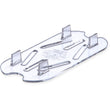 1033507 – StorPlus™ Polycarbonate Food Pan Drain Grate 1/9 Size – Clear