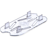 1033507 – StorPlus™ Polycarbonate Food Pan Drain Grate 1/9 Size – Clear