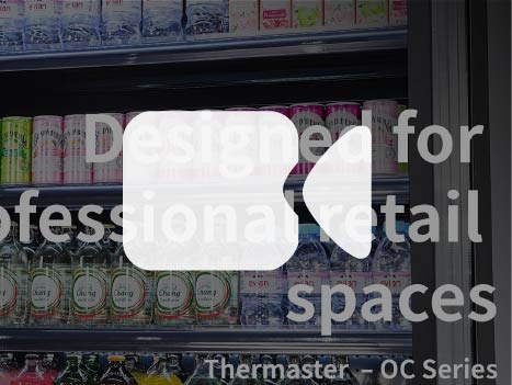 Thermaster Supermarket Open Beverage Display - OC-1220