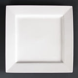 Olympia Lumina Square Plate - 265mm 10 1/2" (Box 4)