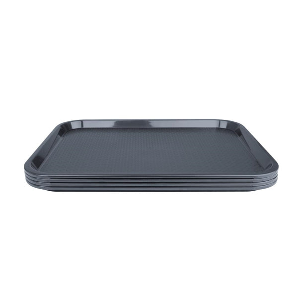 Olympia Kristallon Foodservice Tray Charcoal - 305x415mm