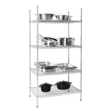 Vogue Flat Pack 4 Shelf Unit - 610 x 910mm