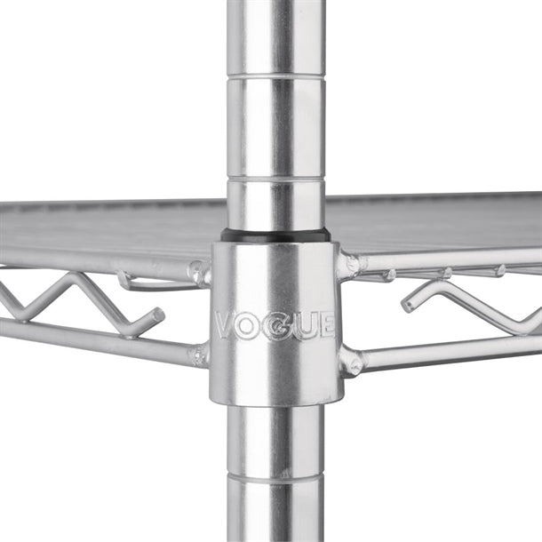 Vogue Flat Pack 4 Shelf Unit - 610 x 910mm