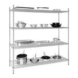 Vogue Flat Pack 4 Shelf Unit - 610x1830mm