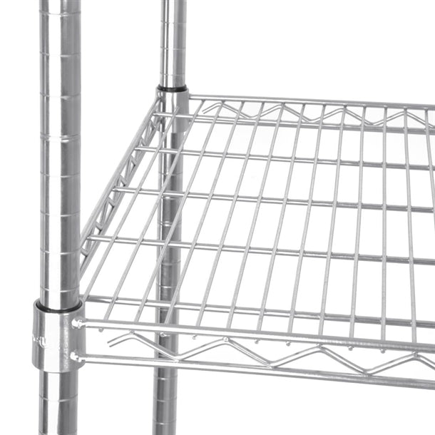 Vogue Flat Pack 4 Shelf Unit - 610x1830mm
