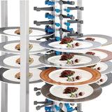 Vogue Mobile Plate Rack for 84 Plates