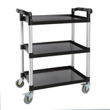 Vogue Mobile Trolley Compact Polypropylene Black - 130kg