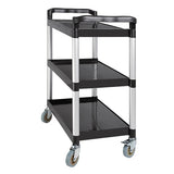 Vogue Mobile Trolley Compact Polypropylene Black - 130kg