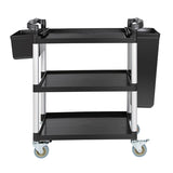 Vogue Mobile Trolley Compact Polypropylene Black - 130kg