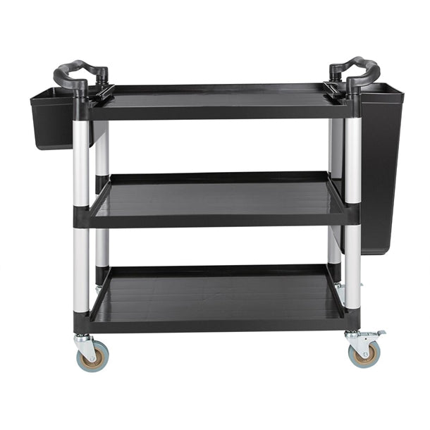 Vogue Mobile Trolley Polypropylene Large Black 200kg