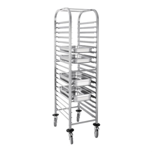 EDLP Vogue Gastronorm 1/1 Racking Trolley