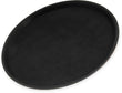 1400GL004 Carlisle GripLite Round Polypropylene Tray 370mm in Black with rubber liner to prevent slipping