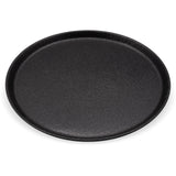 1400GR2004 Pack of 12 GriptiteTM 2 Round Non-Skid Tray 350mm in Black specially designed stain & odour resistant