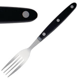 Steak Forks Black - 200mm (Box 12)