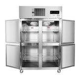 SUF1000 TROPICAL Thermaster 4 x Half door SS Freezer