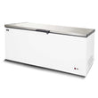 Stainless Lid Chest Freezer - 550 Litres