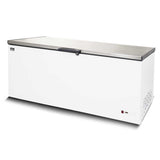 Stainless Lid Chest Freezer - 550 Litres