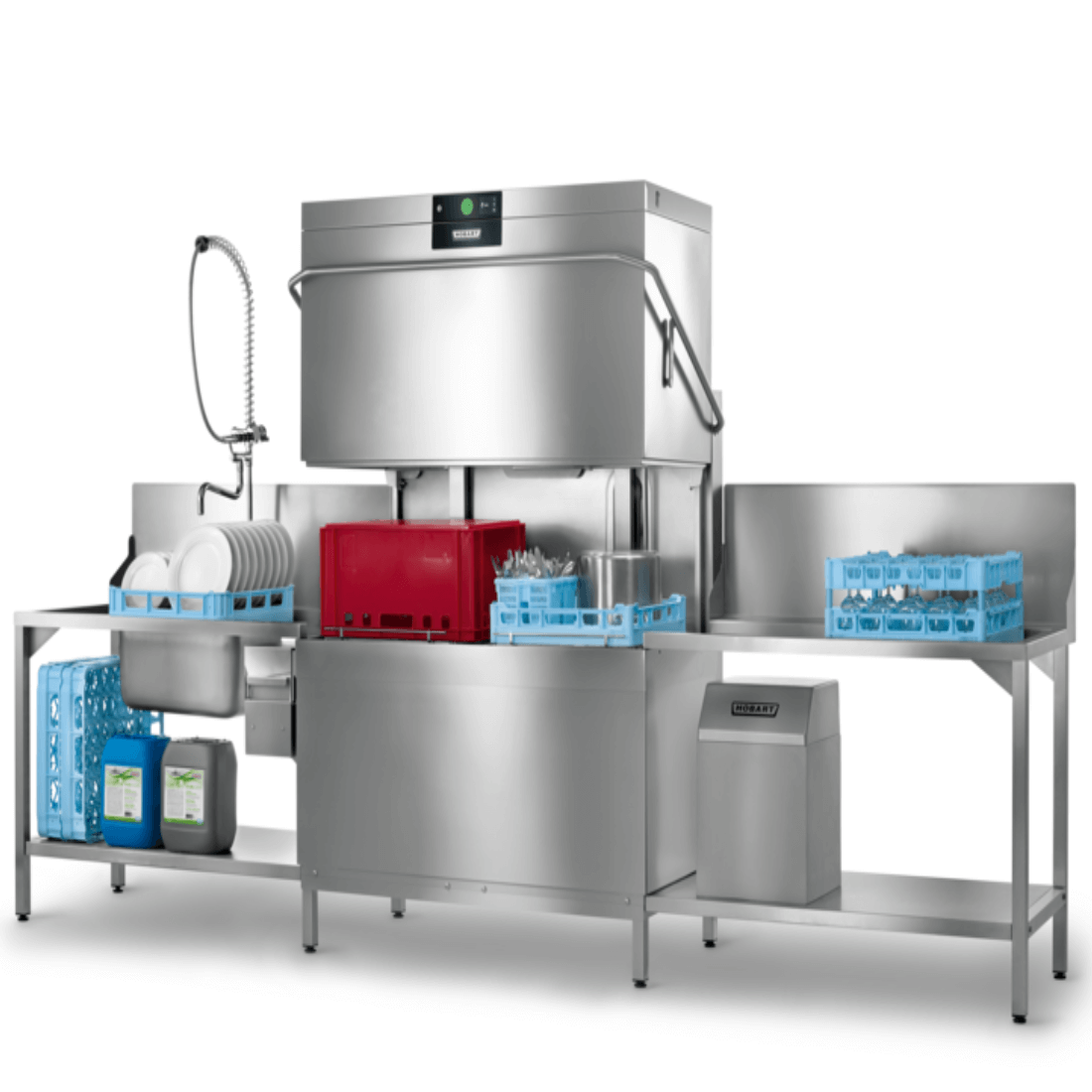 HOBART – PROFI AUPT Double Rack Hood-Type Dishwasher