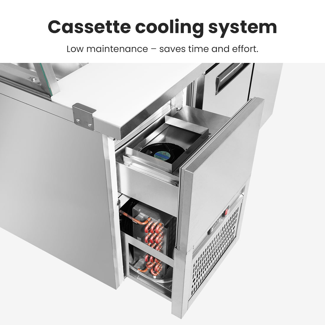 Thermaster three door DELUXE Sandwich Bar - SCB/21