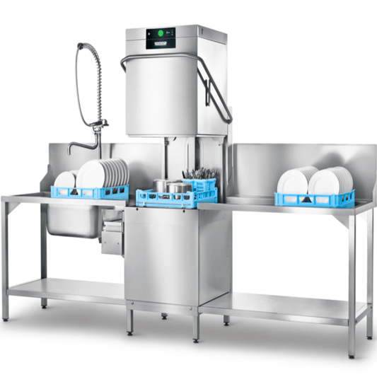 HOBART – PROFI AUP Hood-Type Dishwasher with Switchable High Pressure Wash