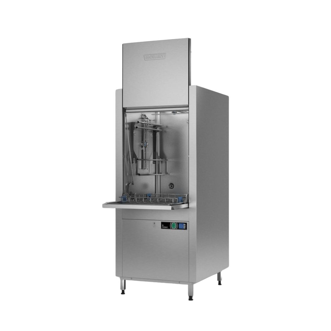 HOBART – PREMAX UP Single Chamber Front Door Utensil Washer with Lateral Wash Arms & Exhaust Heat Recovery