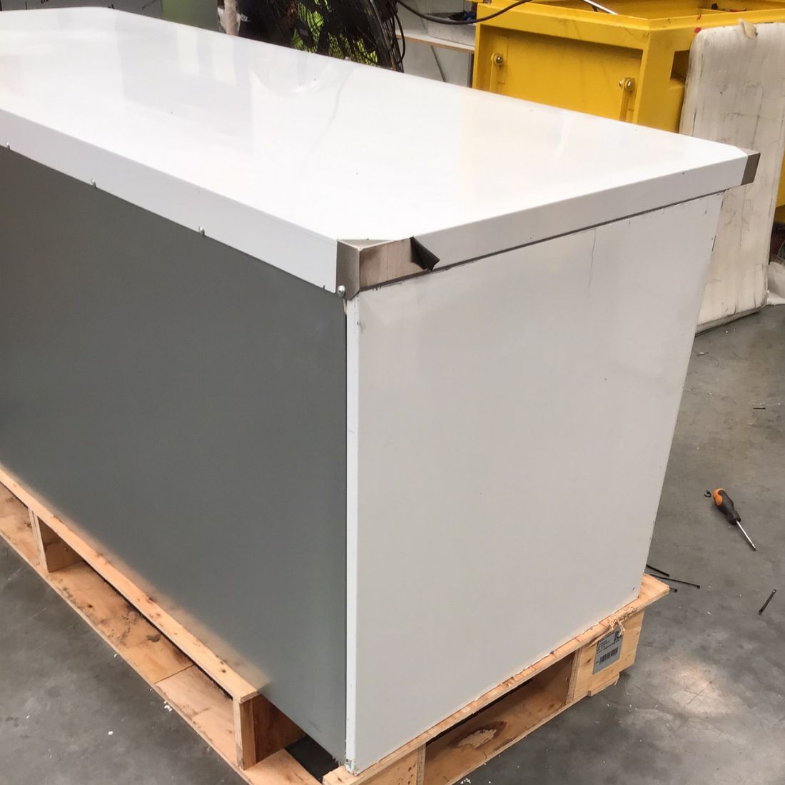 2NDs: FED-X S/S Three Door Bench Fridge - XUB7C18S3V-NSW2077