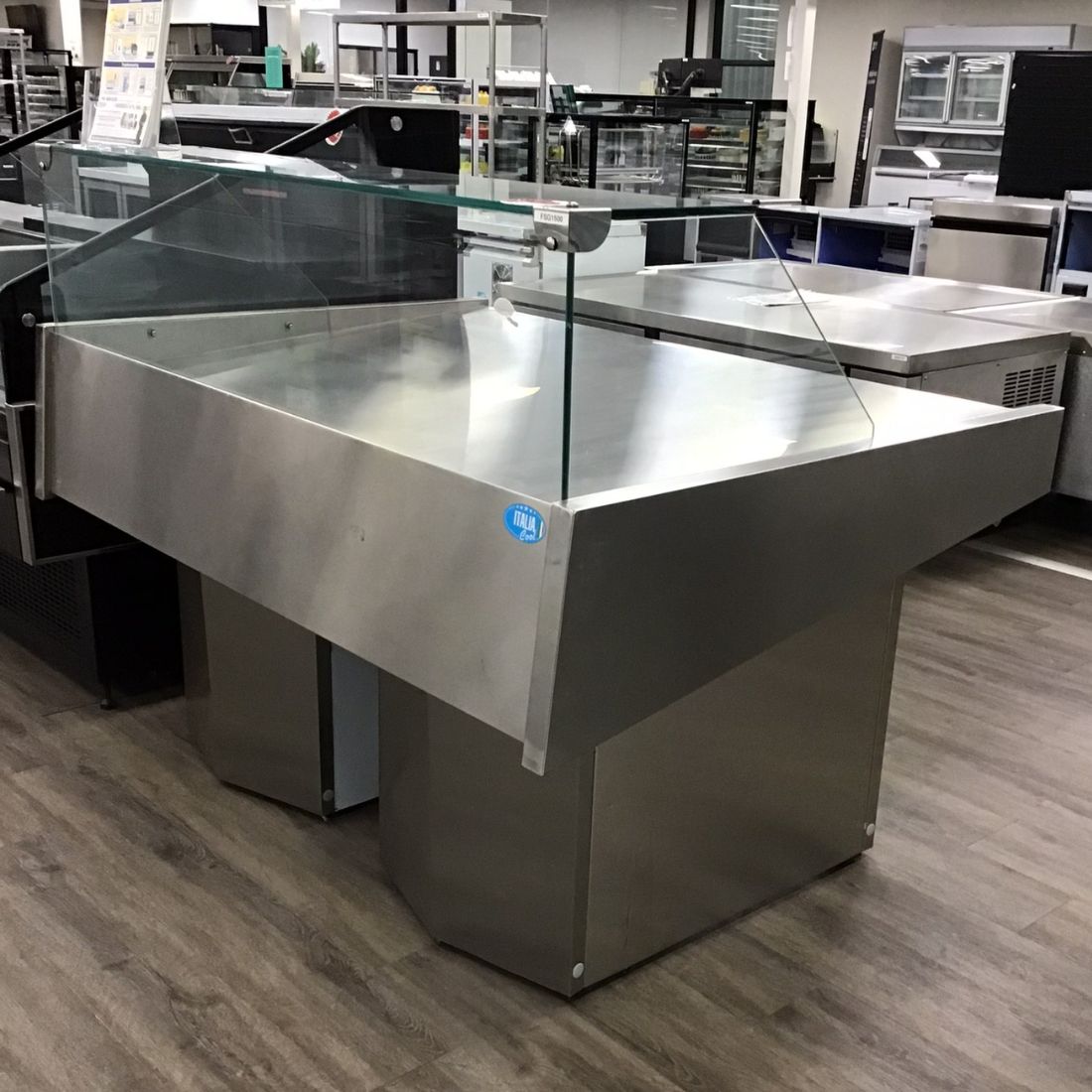 Ex-Showroom: Multiplexable Serve-over Refrigerated Fish Open Display 1540mm - FSG1500-VIC975