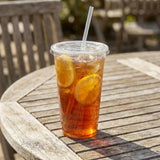 PakMax 98mm Cold Cup Flat Lid - CCFL-98C-PET-LID