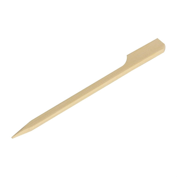 Fiesta Compostable Bamboo Paddle Skewer - 90mm (Pack 100)