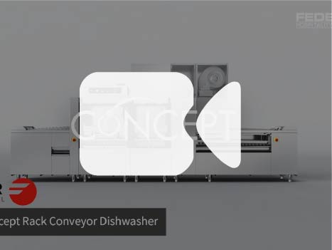 Fagor Concept Rack Conveyor Dishwasher Left Side Entrance CCO-320ICW
