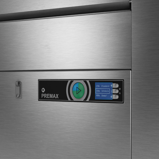HOBART – PREMAX UP Single Chamber Front Door Utensil Washer with Lateral Wash Arms & Exhaust Heat Recovery