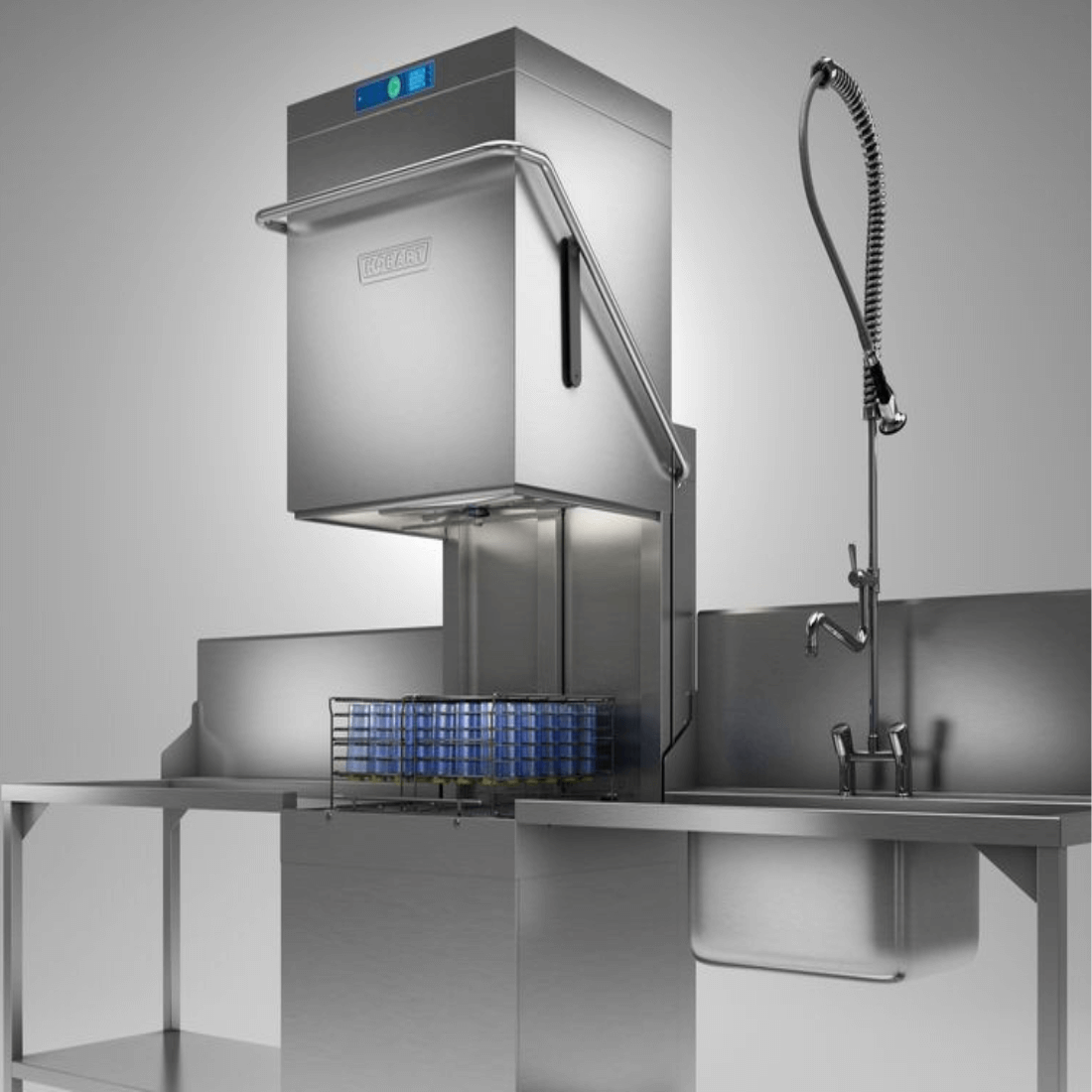 HOBART – PROFI AMXXL Extra Large Hood-Type Dishwasher