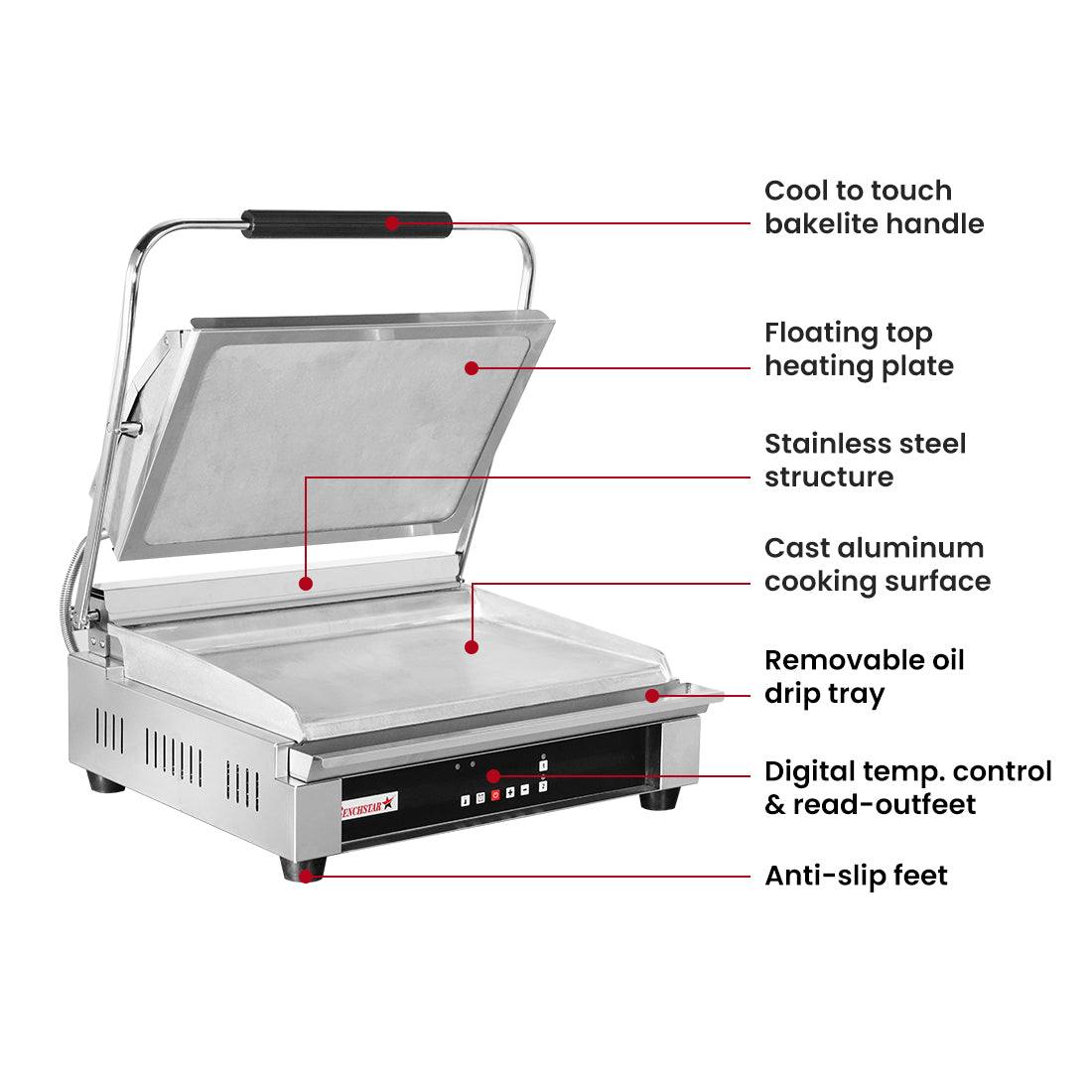 Benchstar Electric Grill Station - GH-819