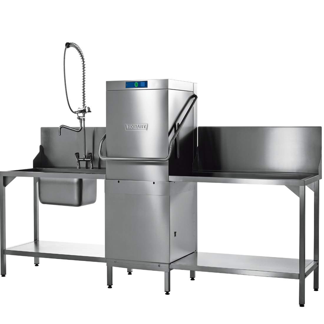 HOBART – PROFI AMX-V Hood-Type Dishwasher including VAPOSTOP