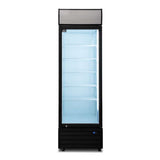 420 Litre Single Door Upright Display Fridge - Glass Door