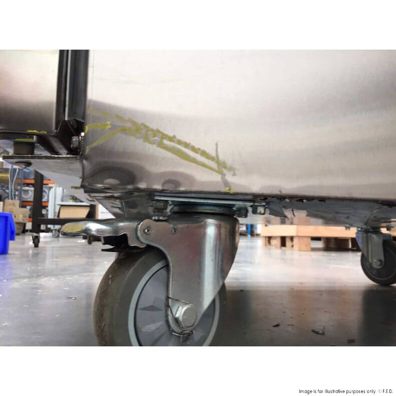 2NDs: TROPICAL Thermaster 2 x ½ door SS Freezer SUF500